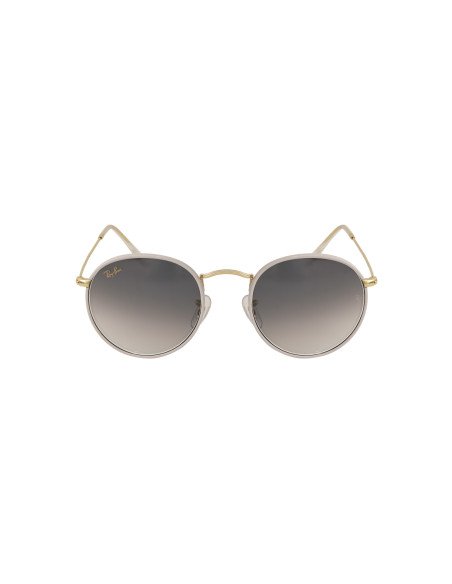 Ray Ban RB3447JM 9196/32 Round Metal Full Color Blanco