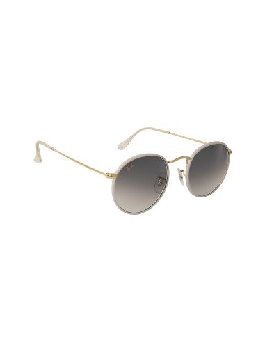 Ray Ban RB3447JM 9196/32 Round Metal Full Color Blanco