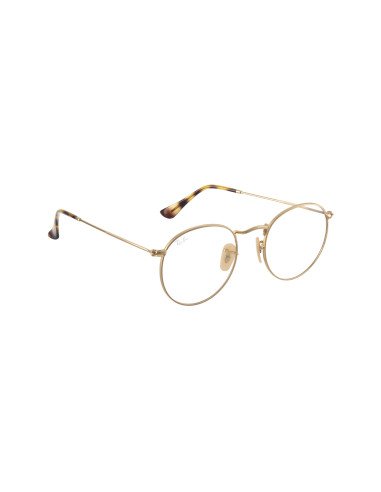 Armazon Ray Ban Rb3447v 2500 Round Metal Habana Dorado Icon | Sunni...