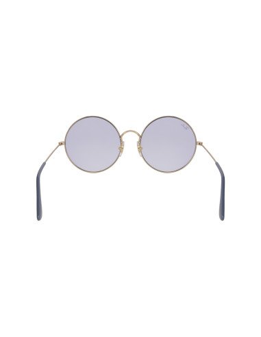 Ray Ban Rb3592 001/f7 The Ja-jo Round Azul Dorado | Sunnies.uno
