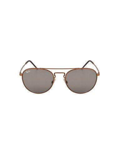 Ray Ban RB3589 9146/1 Round Gris transparente Bronce | Sunnies.uno