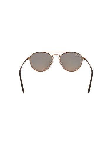 Ray Ban RB3589 9146/1 Round Gris transparente Bronce | Sunnies.uno