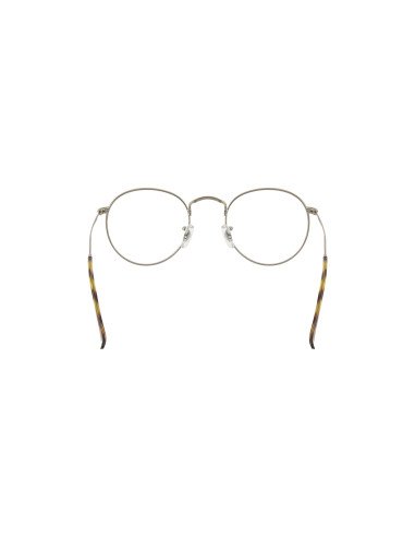 Ray Ban Rb3447v 2970 Round Metal Optics Blue Silver Original | Sunn...