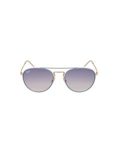 Ray Ban RB3589 9057I9 Round Azul Degradado Dorado | Sunnies.uno 2