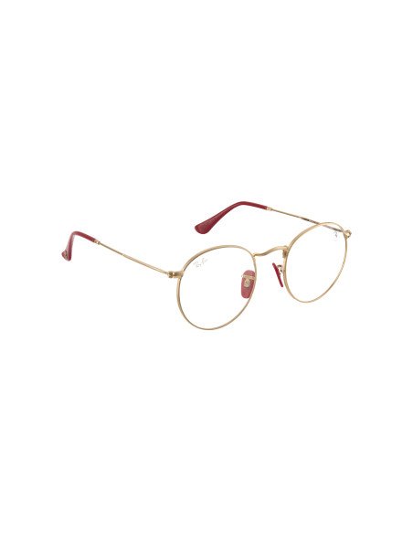 Ray Ban Oftalmico Rb3447vm F029 Round Metal Scuderia Ferrari | Sunn...