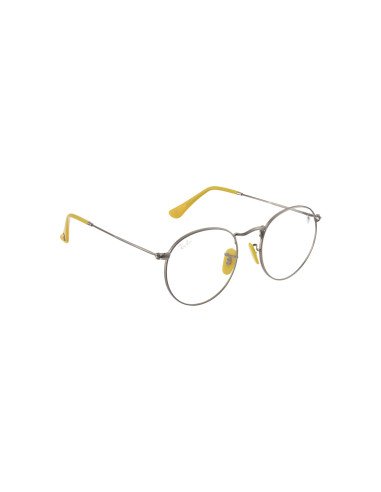Ray Ban Oftalmico Rb3447vm F030 Round Metal Optics Scuderia | Sunni...