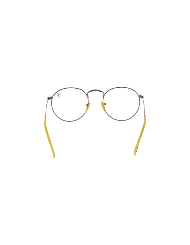 Ray Ban Oftalmico Rb3447vm F030 Round Metal Optics Scuderia | Sunni...