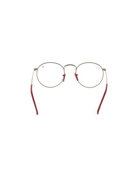 Ray Ban Oftalmico Rb3447vm F031 Round Metal Scuderia Ferrari | Sunn...