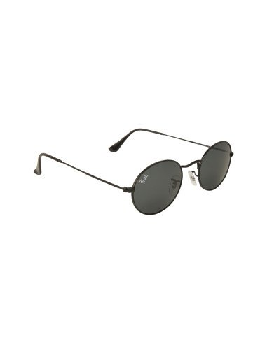 Ray Ban RB3547 002/B1 Oval Metal Clasico Negro Gris