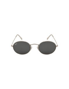Ray Ban RB3547 003/R5 Oval Metal Plata Negro 2