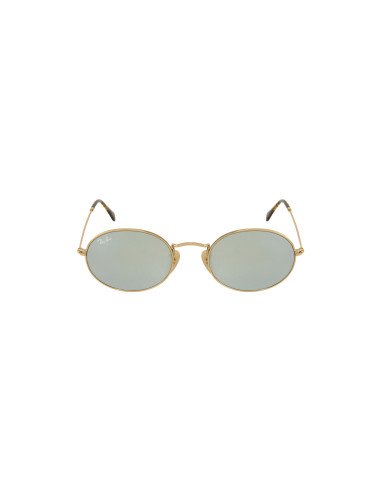 Ray Ban Rb3547n 001/3o Oval Flat Lenses Plata Espejo Icon | Sunnies...