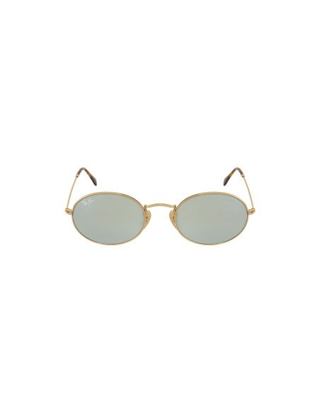 Ray Ban Rb3547n 001/3o Oval Flat Lenses Plata Espejo Icon | Sunnies...
