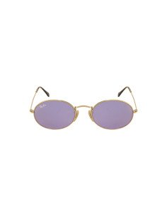 Ray Ban Rb3547n 001/8o Oval Flat Lenses Lila Espejo Icon | Sunnies.uno 2