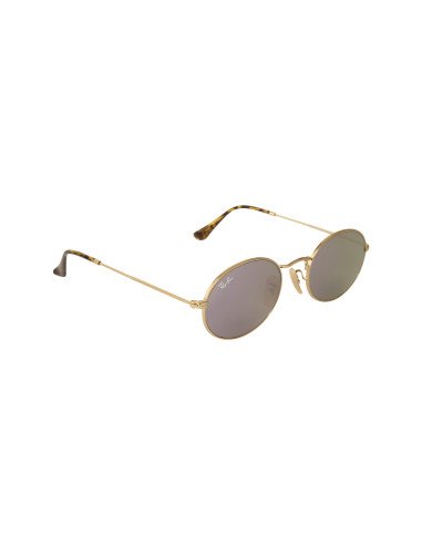 Ray Ban Rb3547n 001/8o Oval Flat Lenses Lila Espejo Icon | Sunnies.uno
