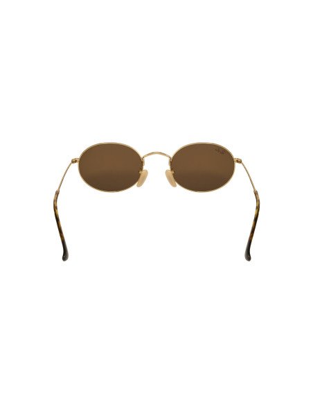 Ray Ban Rb3547n 001/93 Oval Flat Lenses Dorado Espejo P1 | Sunnies.uno