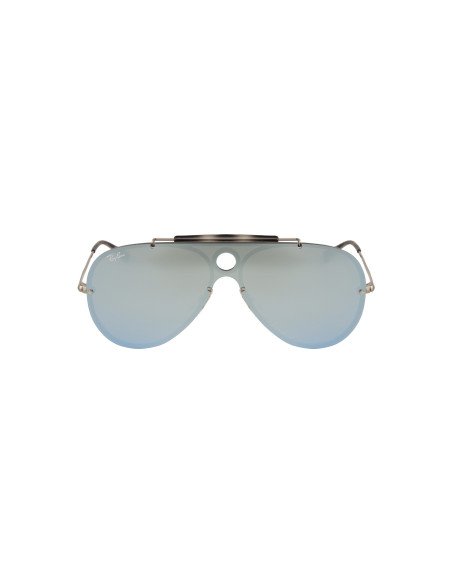 Ray Ban Rb3581n 003/30 Aviator Shooter Blaze Plata Espejo P1 | Sunn...