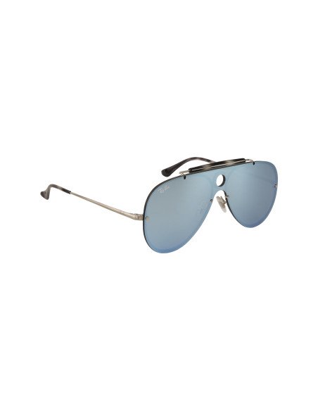 Ray Ban Rb3581n 003/30 Aviator Shooter Blaze Plata Espejo P1 | Sunn...