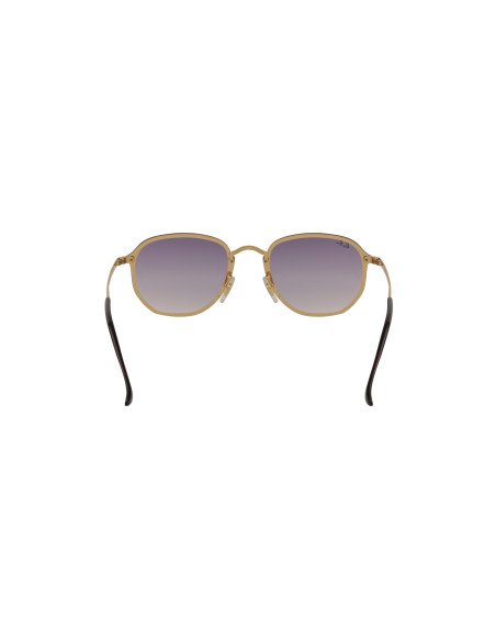 Ray Ban Rb3579n 91400U Hexagonal Blaze Azul degradado Dorado | Sunn...