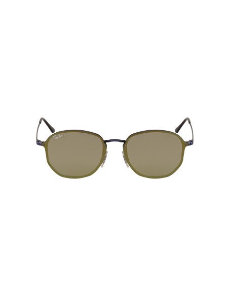 Ray Ban Rb3579n 9038/7j Hexagonal Blaze Amarillo Espejo Azul | Sunn...