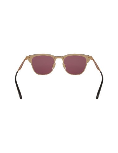 Ray Ban Rb3576n 043/e4 Clubmaster Blaze Rosa Espejo Dorado | Sunnie...