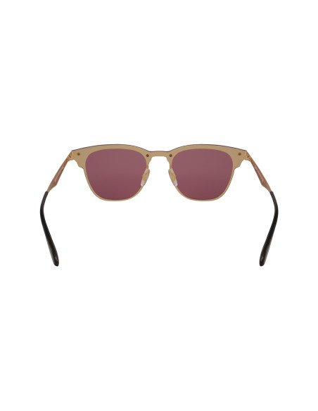 Ray Ban Rb3576n 043/e4 Clubmaster Blaze Rosa Espejo Dorado | Sunnie...