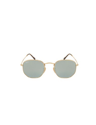 Ray Ban Rb3548n 001/30 Hexagonal Flat Lenses Plata Espejo | Sunnies...