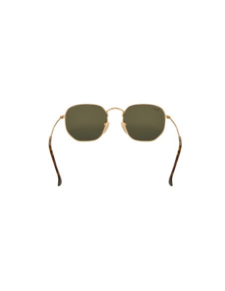 Ray Ban Rb3548n 001/30 Hexagonal Flat Lenses Plata Espejo | Sunnies...