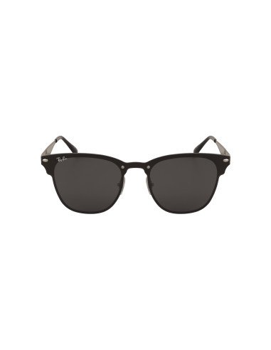 Ray Ban Rb3576n 042/87 Clubmaster Blaze Negro Plateado Original