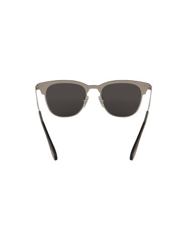 Ray Ban Rb3576n 042/87 Clubmaster Blaze Negro Plateado Original