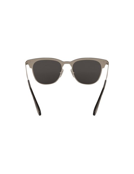 Ray Ban Rb3576n 042/87 Clubmaster Blaze Negro Plateado Original