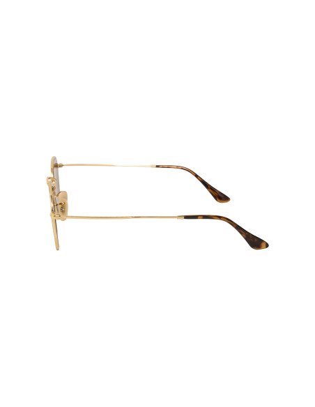 Ray Ban Rb3548n 001/58 Hexagonal Flat Negro G-15 Dorado Polarizado ...