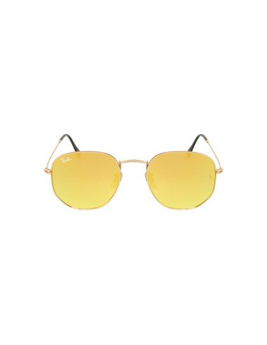 Ray Ban Rb3548n 001/93 Hexagonal Flat Lenses Dorado Espejo | Sunnie...