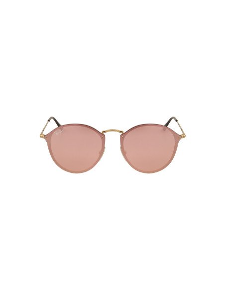 Ray Ban Rb3574n 001/4e Round Metal Blaze Rosa Dorado | Sunnies.uno