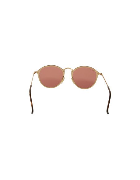 Ray Ban Rb3574n 001/4e Round Metal Blaze Rosa Dorado | Sunnies.uno