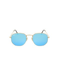 Ray Ban Rb3548n 001/9o Hexagonal Azul Espejo Degradado | Sunnies.uno 2