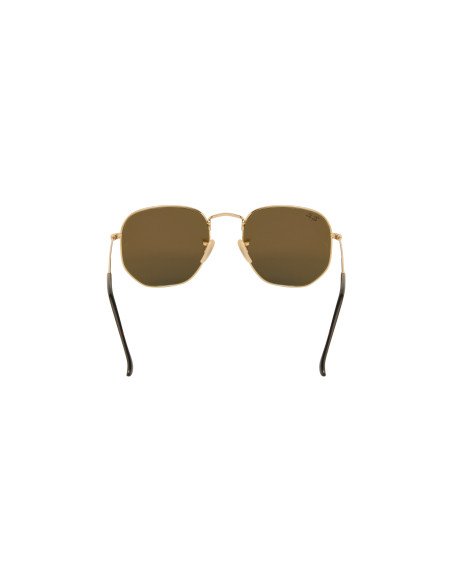 Ray Ban Rb3548n 001/9o Hexagonal Azul Espejo Degradado | Sunnies.uno