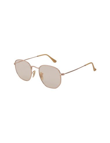 Ray Ban Rb3548n 91310x Hexagonal Rosa Transparente Original | Sunni...