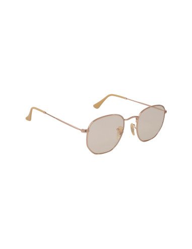 Ray Ban Rb3548n 91310x Hexagonal Rosa Transparente Original | Sunni...