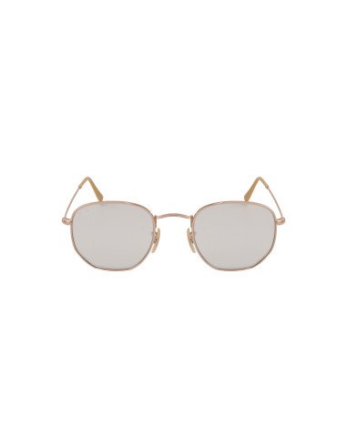 Ray Ban Rb3548n 91310Y Hexagonal Flat Azul Transparente Icon | Sunn...