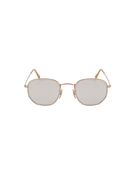 Ray Ban Rb3548n 91310Y Hexagonal Flat Azul Transparente Icon | Sunn...
