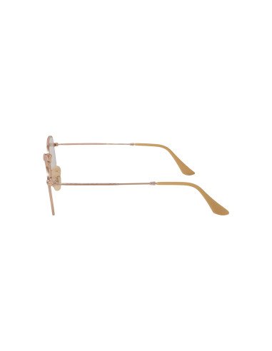 Ray Ban Rb3548n 91310Y Hexagonal Flat Azul Transparente Icon | Sunn...
