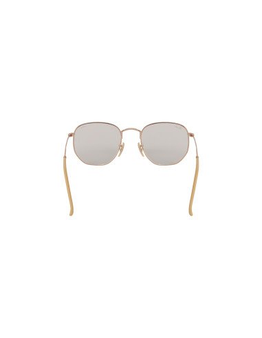 Ray Ban Rb3548n 91310Y Hexagonal Flat Azul Transparente Icon | Sunn...