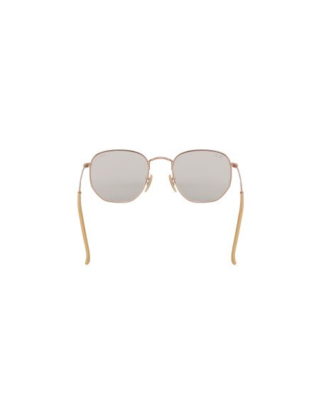 Ray Ban Rb3548n 91310Y Hexagonal Flat Azul Transparente Icon | Sunn...