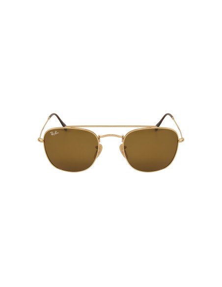 Ray Ban Rb3557 001/33 Square Double Bridge Cafe B-15 Dorado | Sunni...