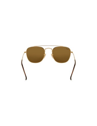 Ray Ban Rb3557 001/33 Square Double Bridge Cafe B-15 Dorado | Sunni...