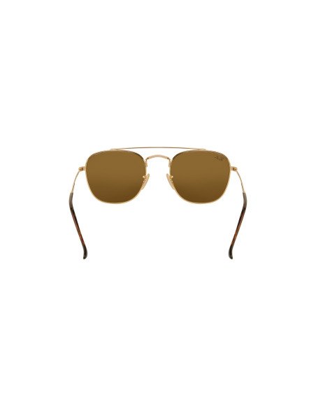 Ray Ban Rb3557 001/33 Square Double Bridge Cafe B-15 Dorado | Sunni...