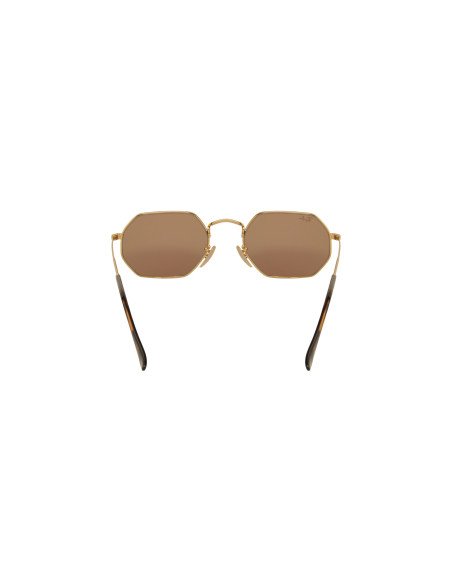 Ray Ban Rb3556n 001/z2 Octagonal Flat Rosa Dorado Original | Sunnie...