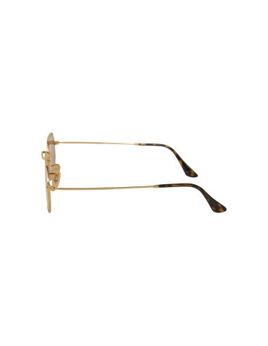 Ray Ban Rb3556n 001/z2 Octagonal Flat Rosa Dorado Original | Sunnie...