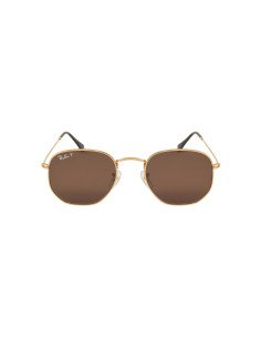 Ray Ban Rb3548n 9202AF Hexagonal Flat Vino Polarizado 2