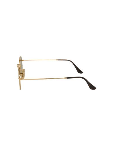 Ray Ban Rb3556n 001/30 Octagonal Flat Lenses Original Plata | Sunni...